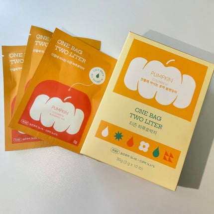 デイリーフィット パンプキンティー/TEASON/美容ドリンクを使ったクチコミ(2枚目)