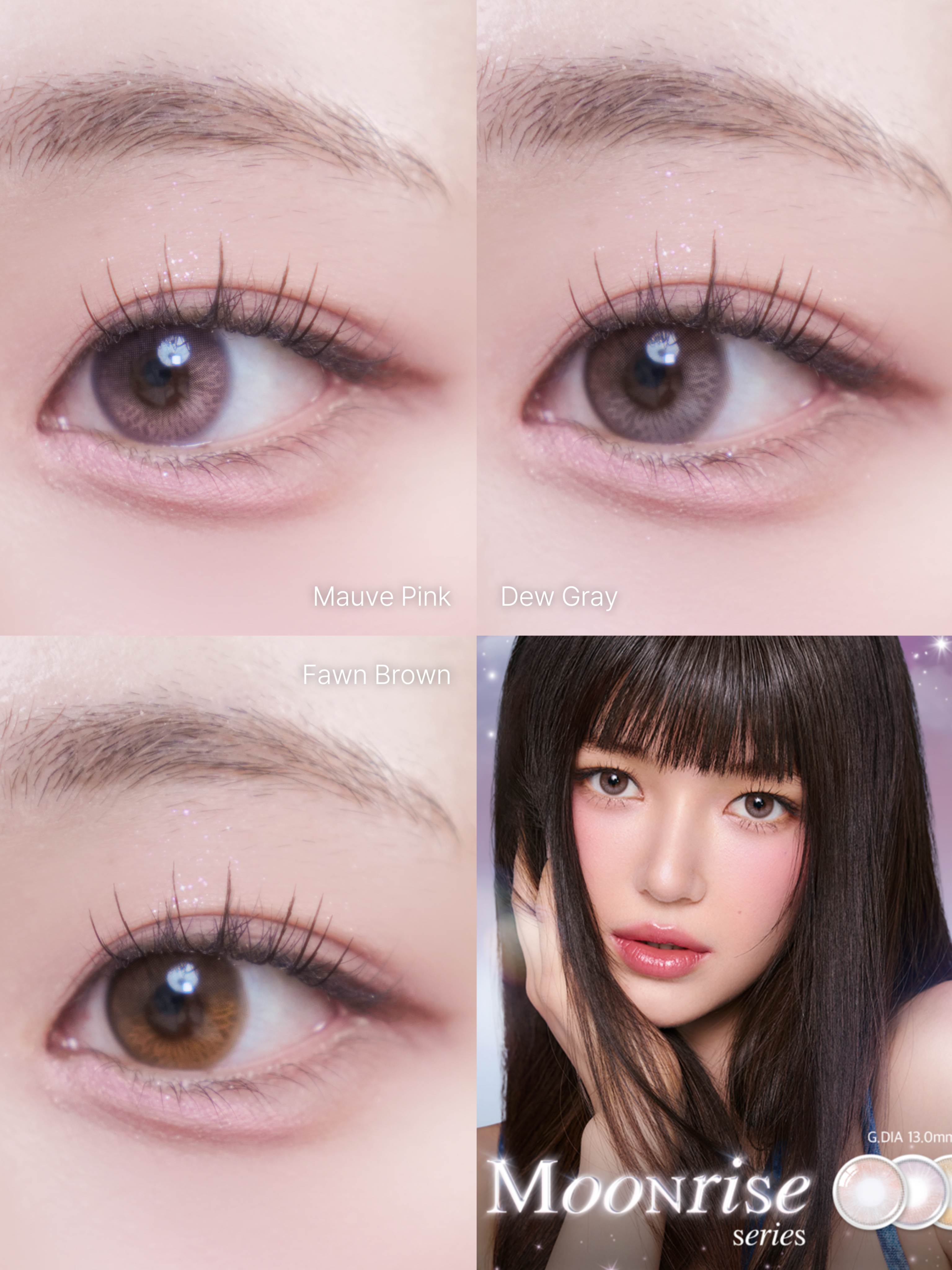 Moonrise 1day/OLENS/ワンデー（１DAY）カラコンを使ったクチコミ（1枚目）