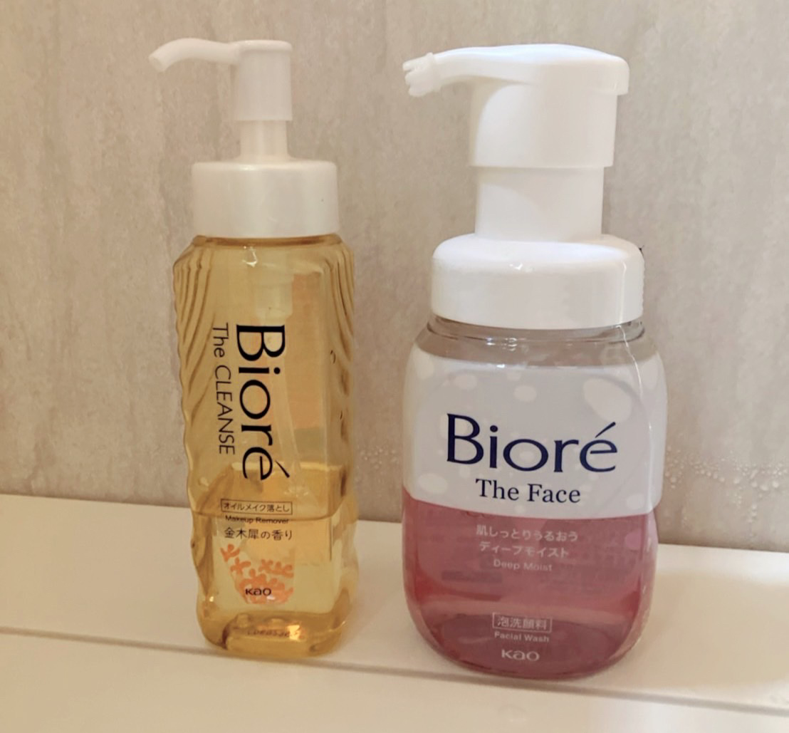 ビオレ ザ クレンズ オイルメイク落とし  金木犀の香り/ビオレ/オイルクレンジングを使ったクチコミ（2枚目）