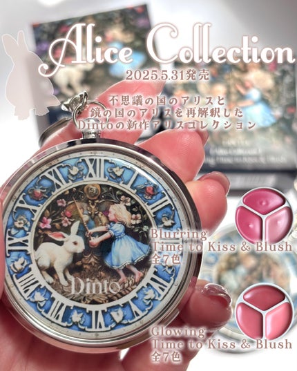 グローイングタイムトゥーキスアンドブラッシュ/Dinto/口紅を使ったクチコミ(2枚目)