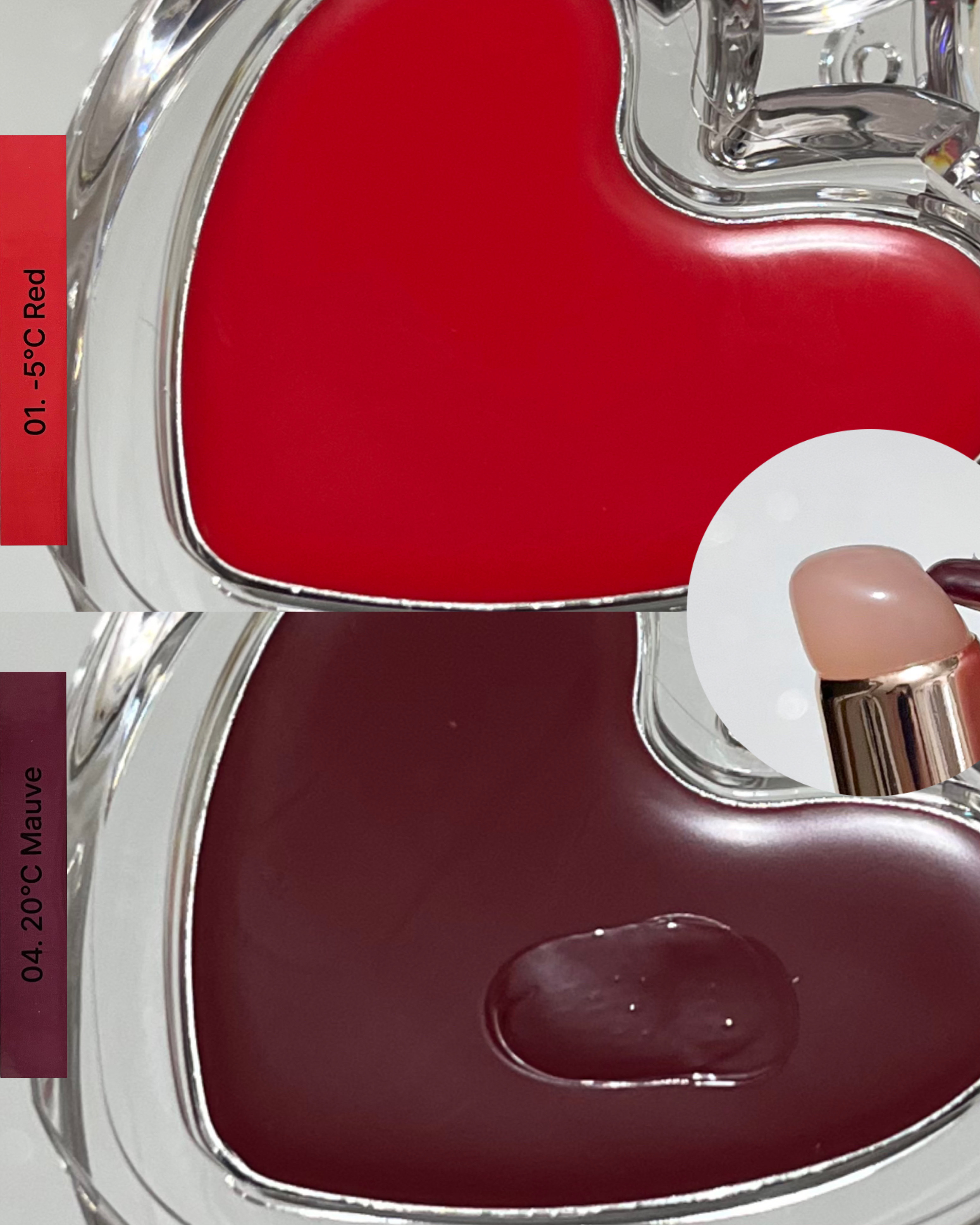 ハートキーリング リップ＆チーク/keybo/口紅を使ったクチコミ（3枚目）