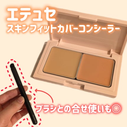 エテュセ スキンフィット カバーコンシーラー/ettusais/クリームコンシーラーを使ったクチコミ(1枚目)