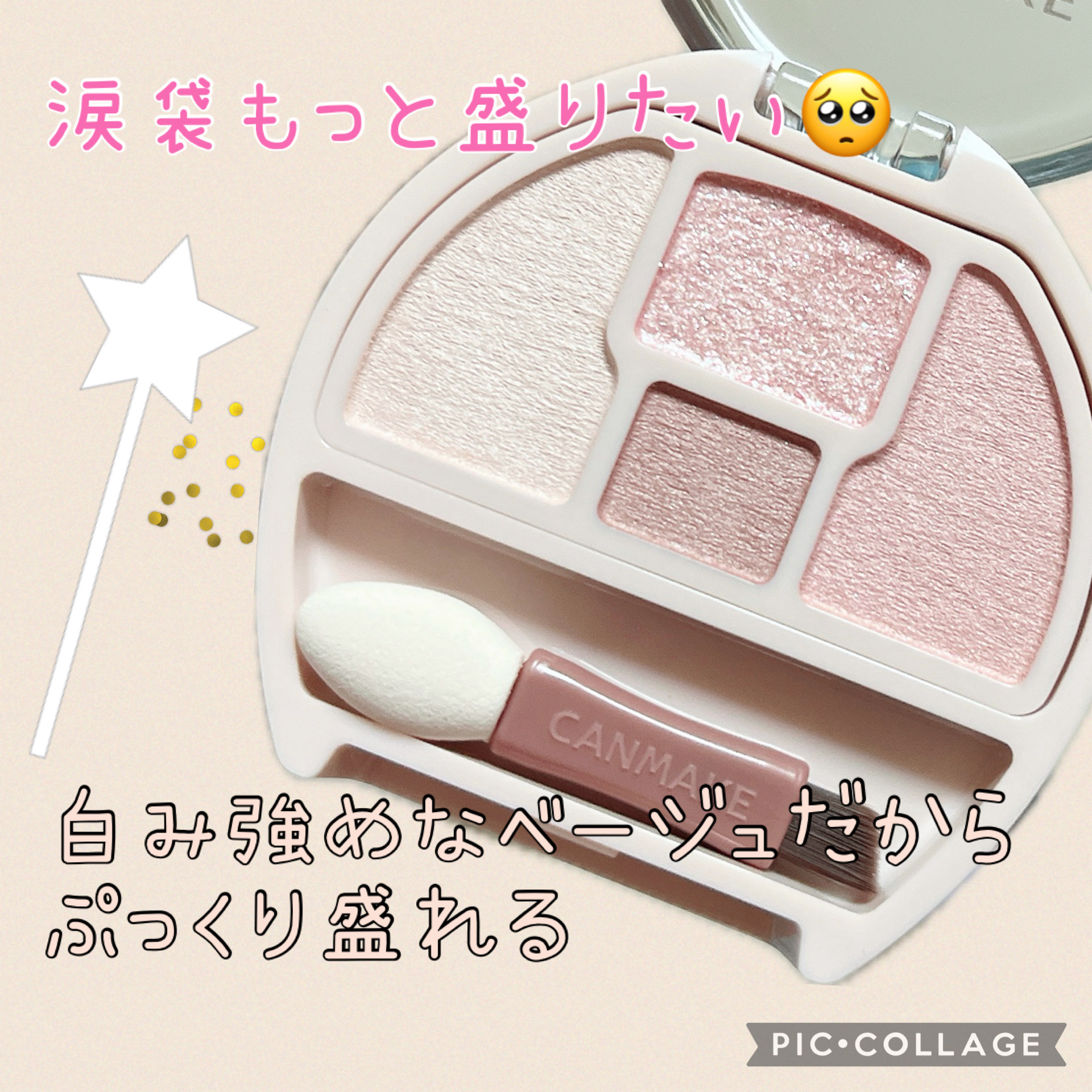 プランぷくコーデアイズNeo/キャンメイク/アイシャドウを使ったクチコミ（1枚目）