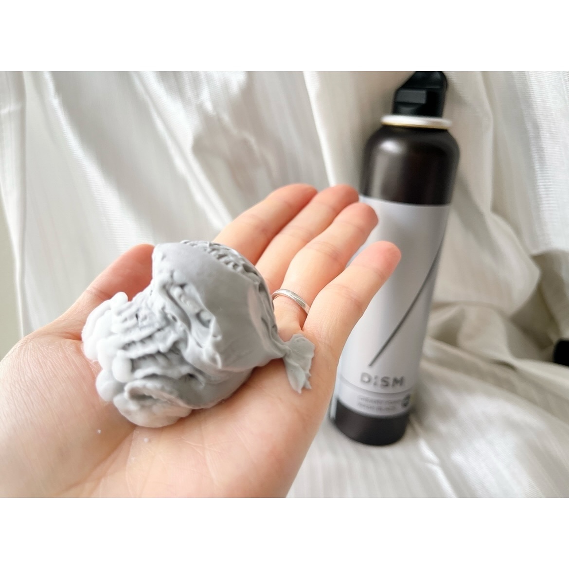 ディズム クリーミーフォームウォッシュ ブラック/DISM/泡洗顔を使ったクチコミ（3枚目）