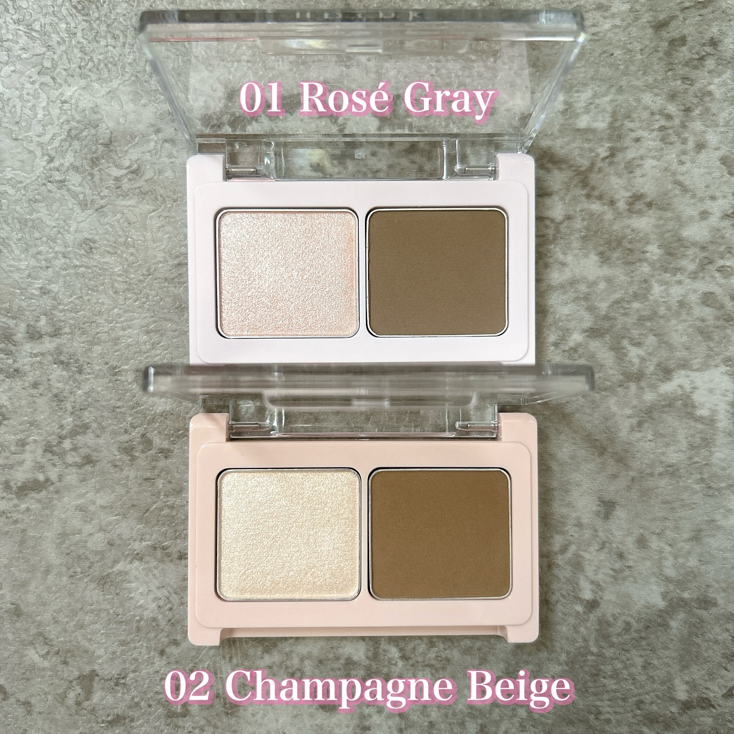 グロウアップコントゥアパレット/upink/パウダーハイライトを使ったクチコミ（2枚目）