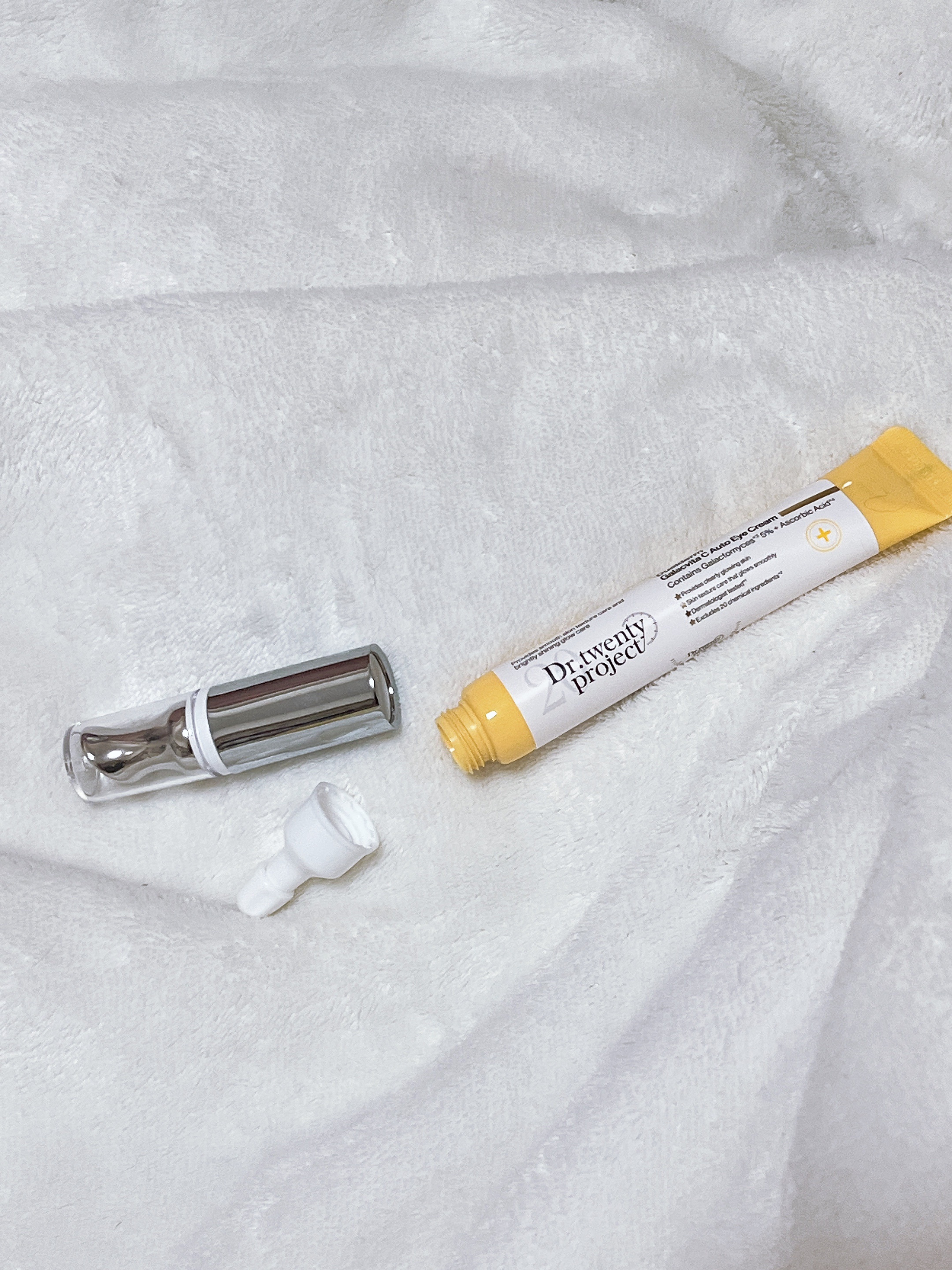 デュアルダムガーラックビタCオートアイクリーム/Dr.Twenty Project/アイケア・アイクリームを使ったクチコミ（3枚目）