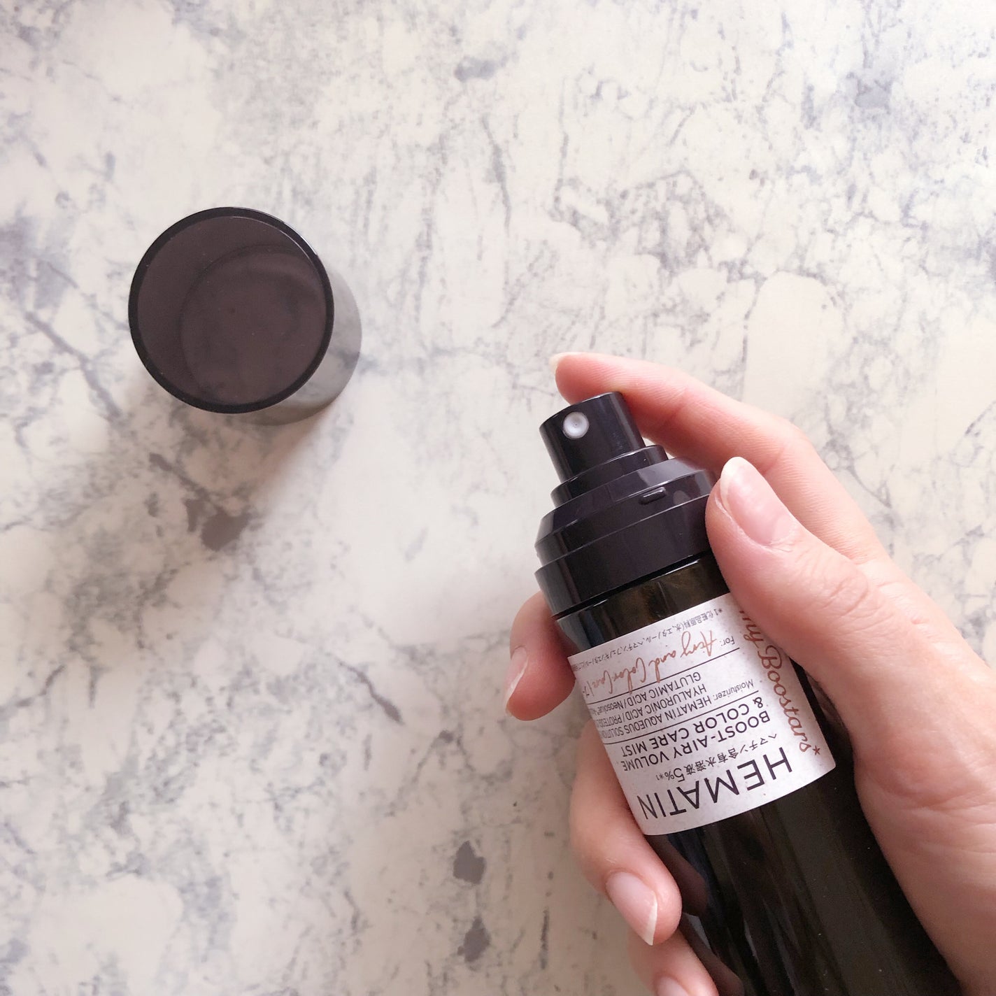 ヘマチン ブースター シャンプー /トリートメント ペアー&ムスクの香り/マイブースターズ/市販シャンプーを使ったクチコミ(6枚目)