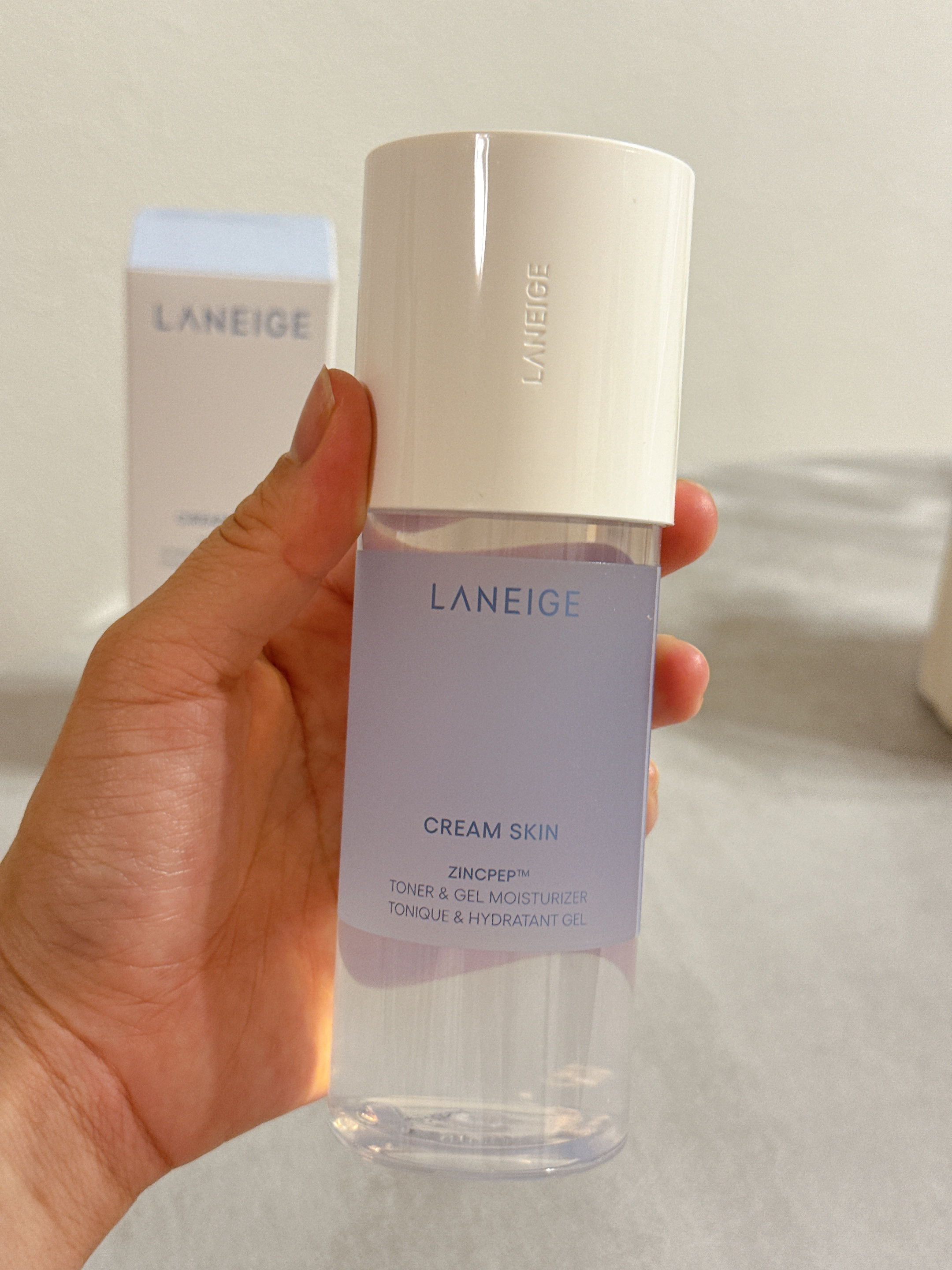 ジェルクリームスキン ローション/LANEIGE/化粧水を使ったクチコミ（3枚目）