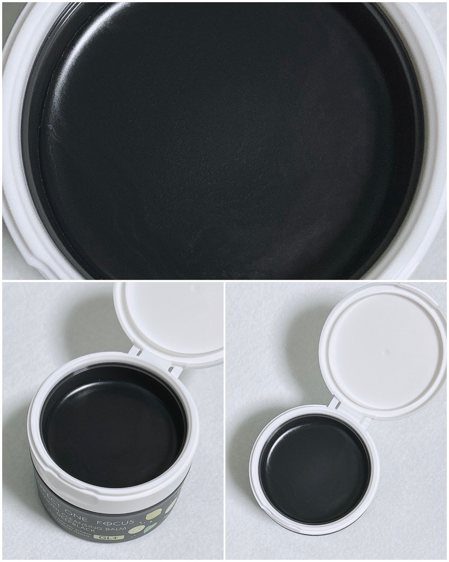 スムースクレンジングバーム ディープブラック GL+/PERFECT ONE  FOCUS/クレンジングバームを使ったクチコミ（3枚目）