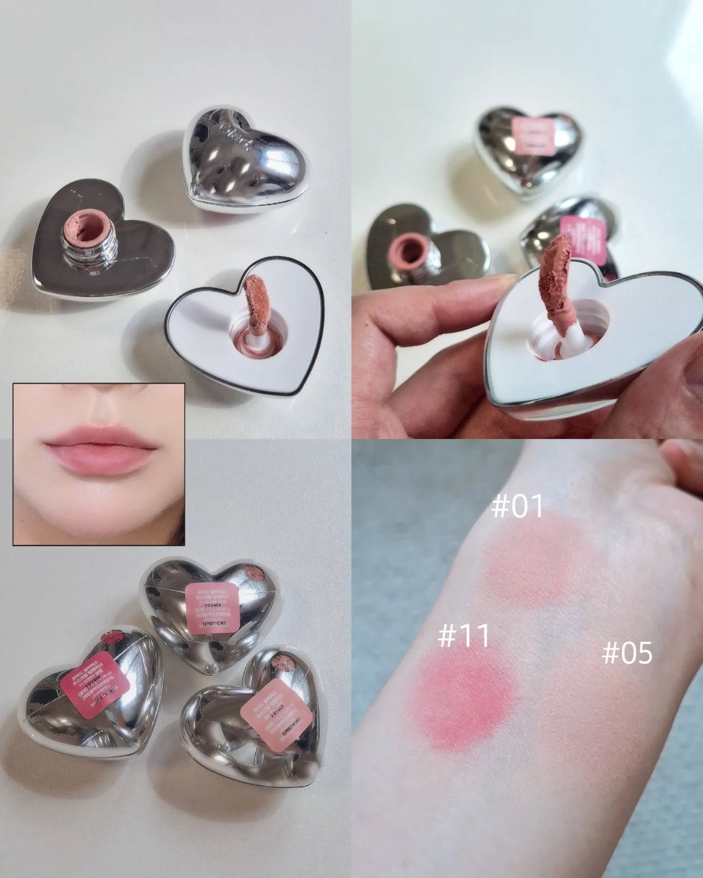 シルバーパース ムースクリーム リップ＆チーク/oiad/ジェル・クリームチークを使ったクチコミ（3枚目）