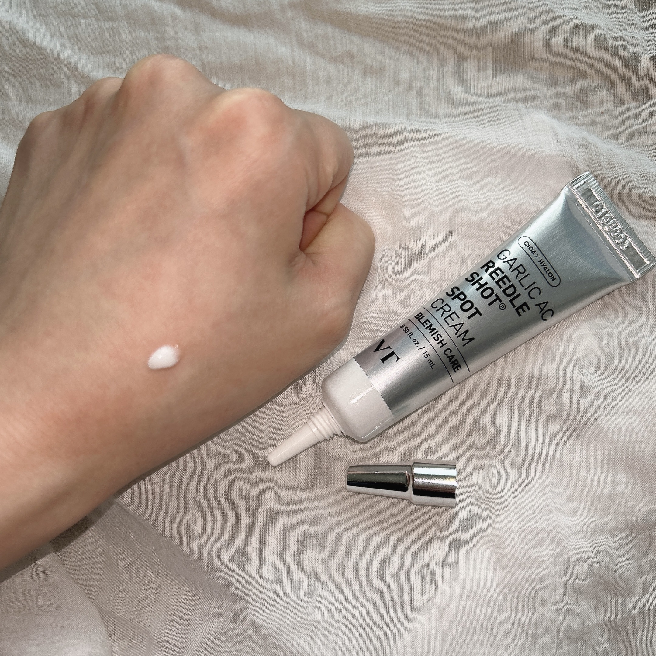 ガーリック リードルショット スポットクリーム/VT/フェイスクリームを使ったクチコミ（3枚目）