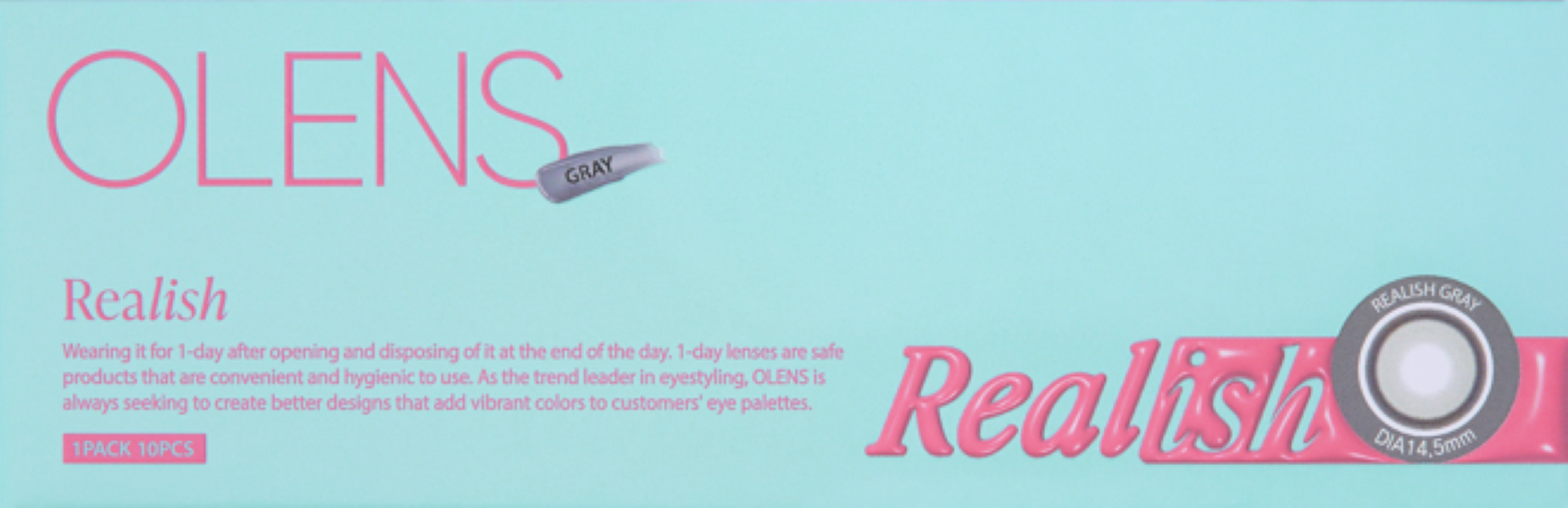 Realish 1day Realish Gray（リアリッシュグレー）