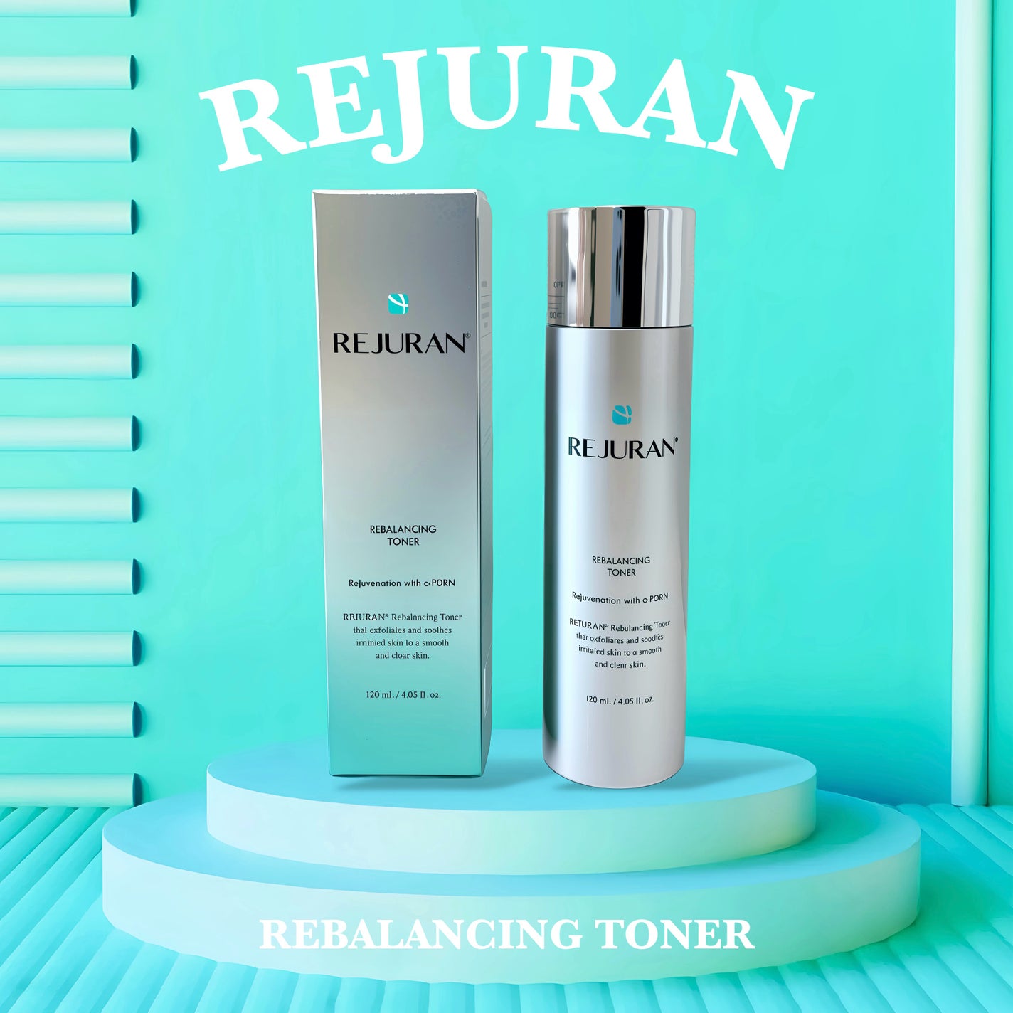 REJURAN リバランシング トナー 120ml/REJURAN COSMETICS/化粧水を使ったクチコミ(1枚目)