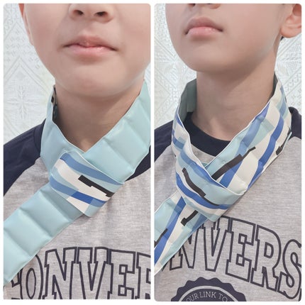 yui on LIPS 「28度以下で自然凍結🧊/ICEb-COOL クールスカーフ ブ..」(5枚目)