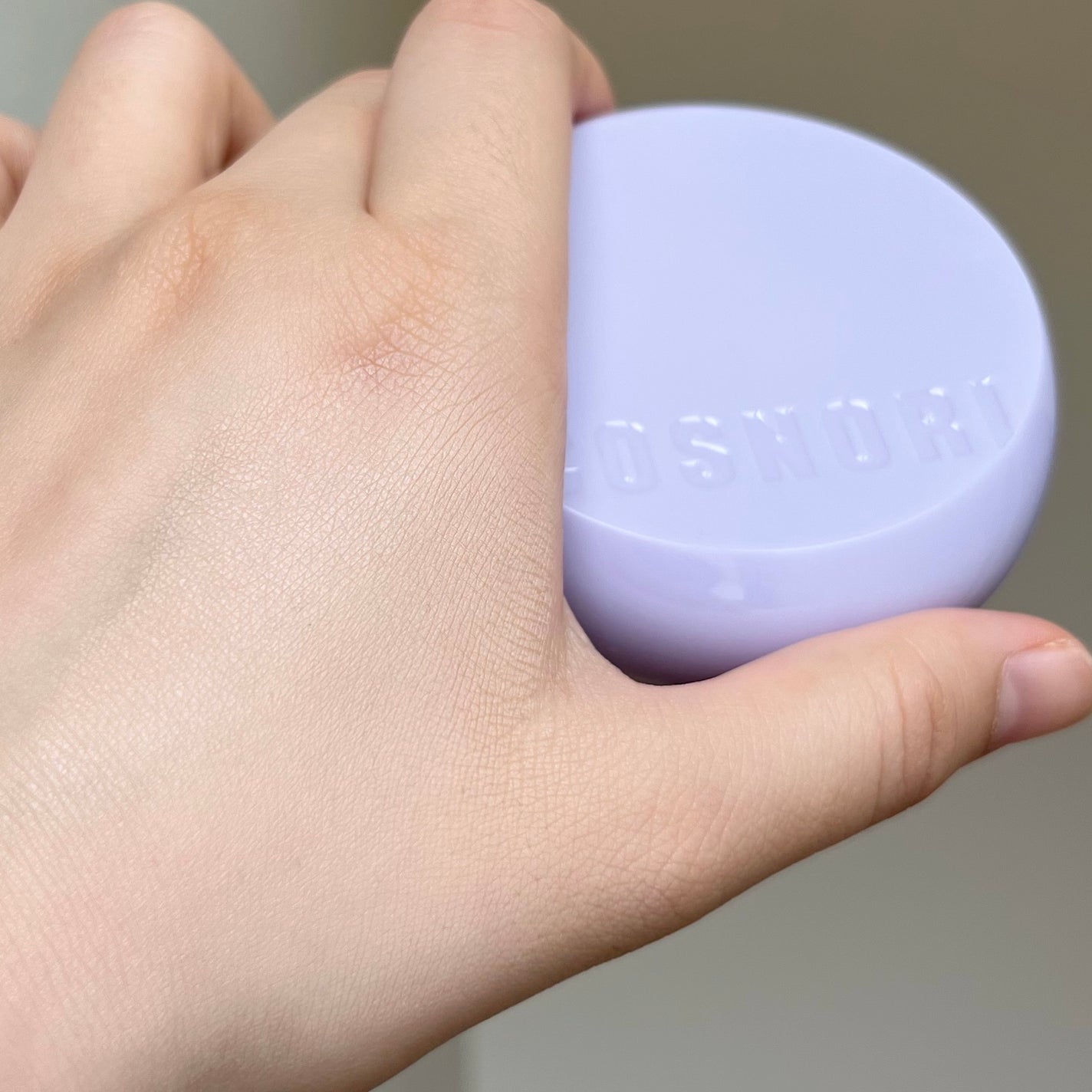 パンテノールバリアクッション/COSNORI/クッションファンデーションを使ったクチコミ(3枚目)