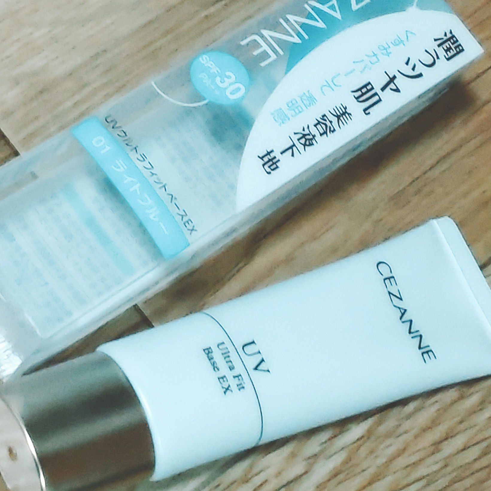 UVウルトラフィットベースEX/CEZANNE/化粧下地を使ったクチコミ（1枚目）