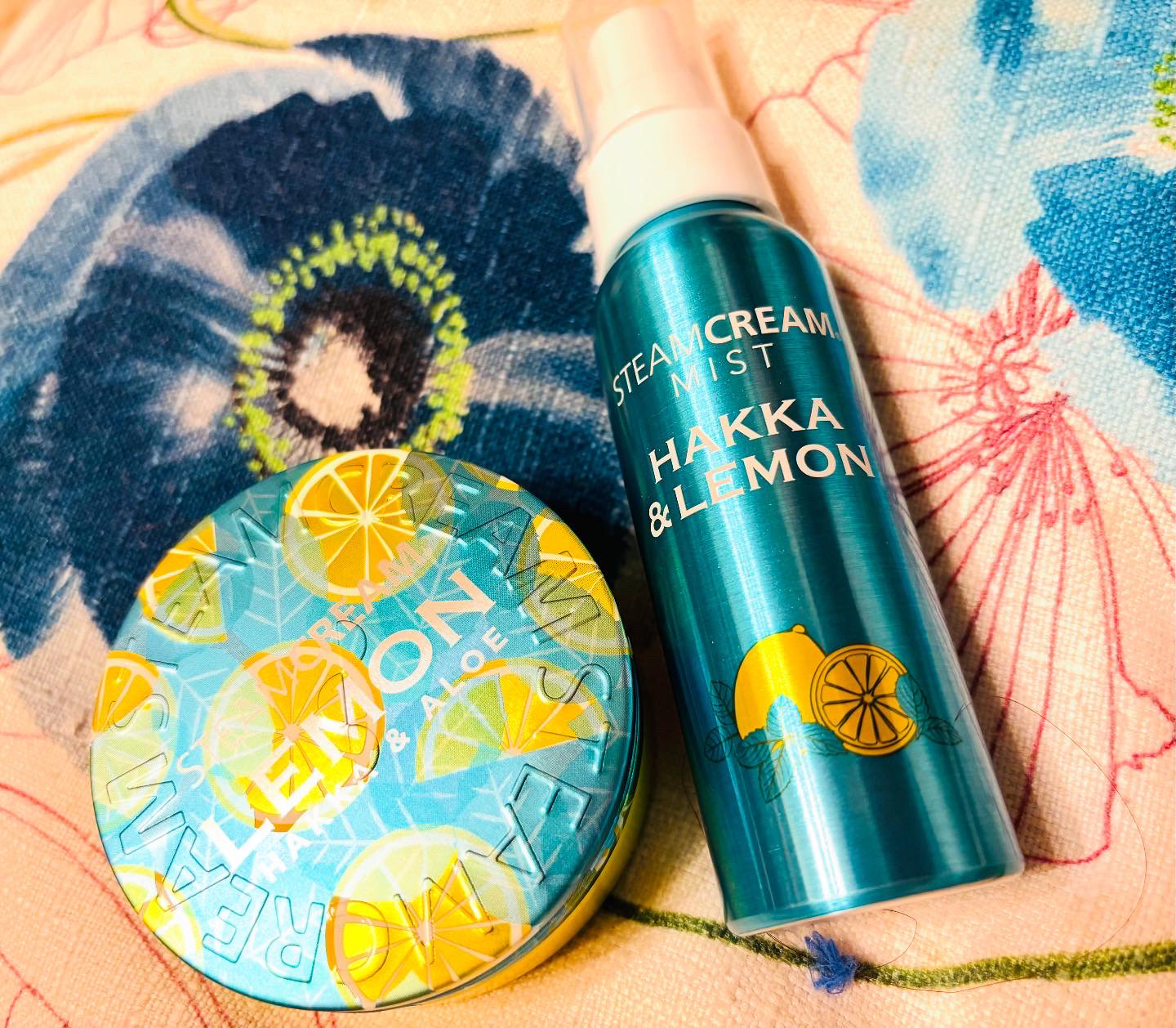 スチームクリーム ハッカ＆アロエ レモン/STEAMCREAM/ボディクリームを使ったクチコミ（1枚目）