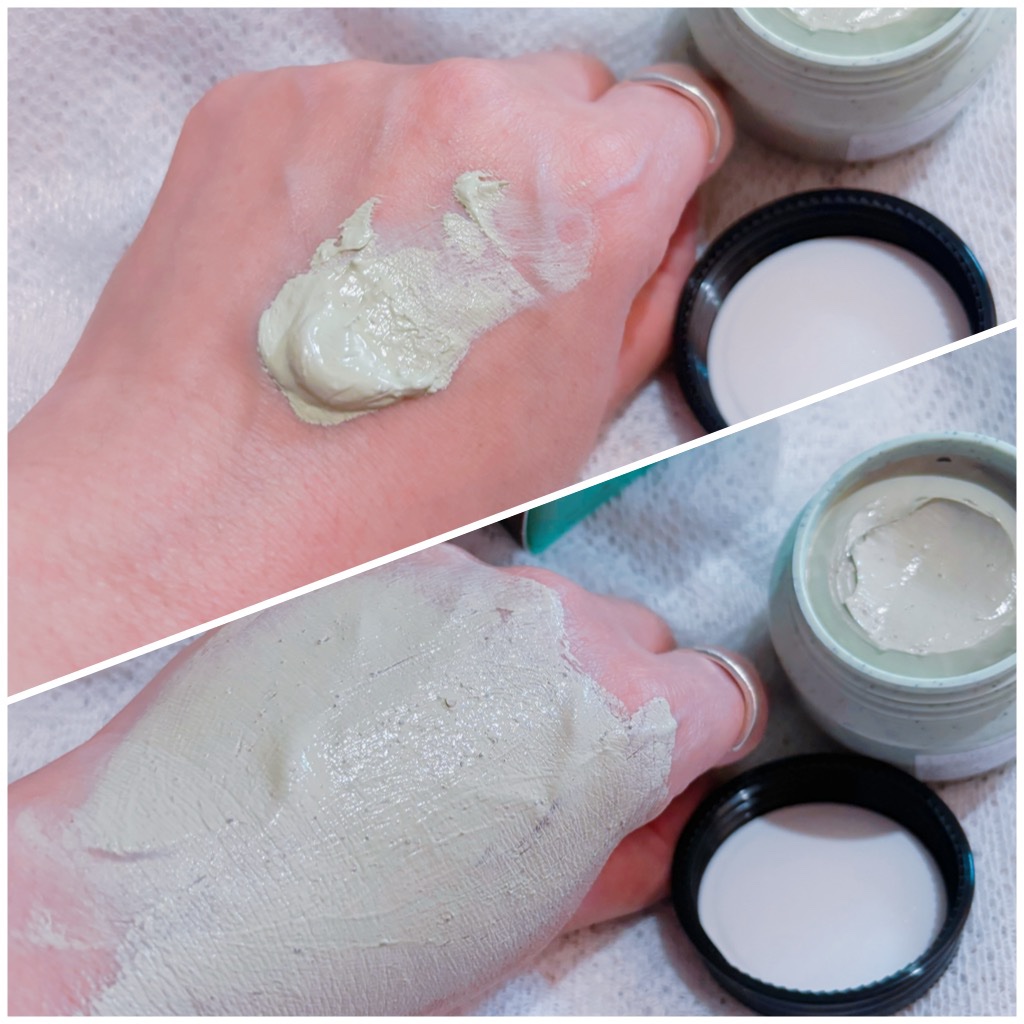 スーパーヴォルカニック　ポア　クレイマスク　クールミントチョコレート/innisfree/洗い流すパック・マスクを使ったクチコミ（3枚目）