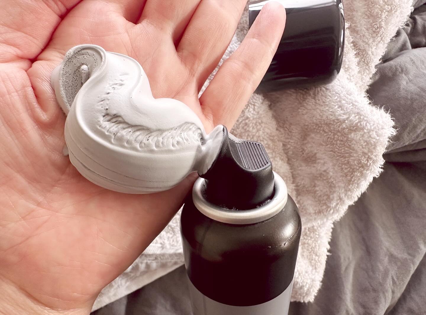 ディズム クリーミーフォームウォッシュ ブラック/DISM/泡洗顔を使ったクチコミ（3枚目）