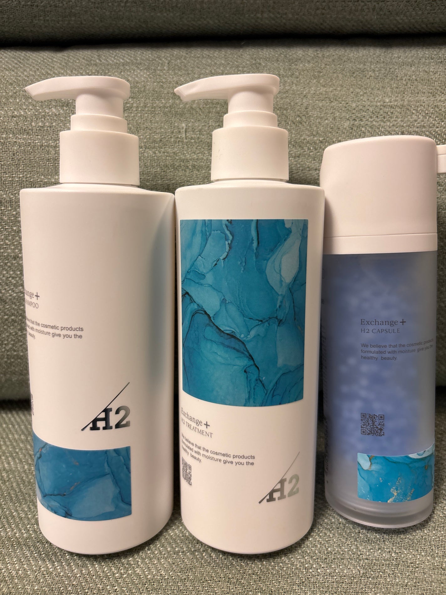 H2シャンプー/カプセル/トリートメント /Exchange+/サロンシャンプーを使ったクチコミ(1枚目)