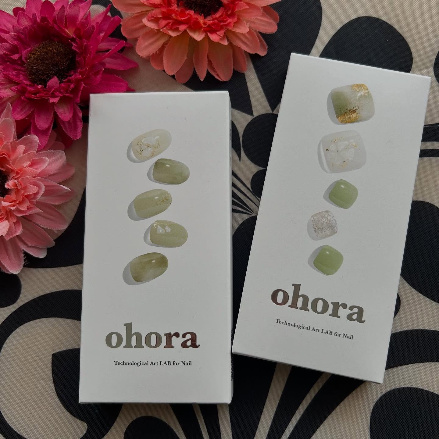 セミキュアジェルネイル（ハンド）/ohora/ネイルシールを使ったクチコミ（2枚目）