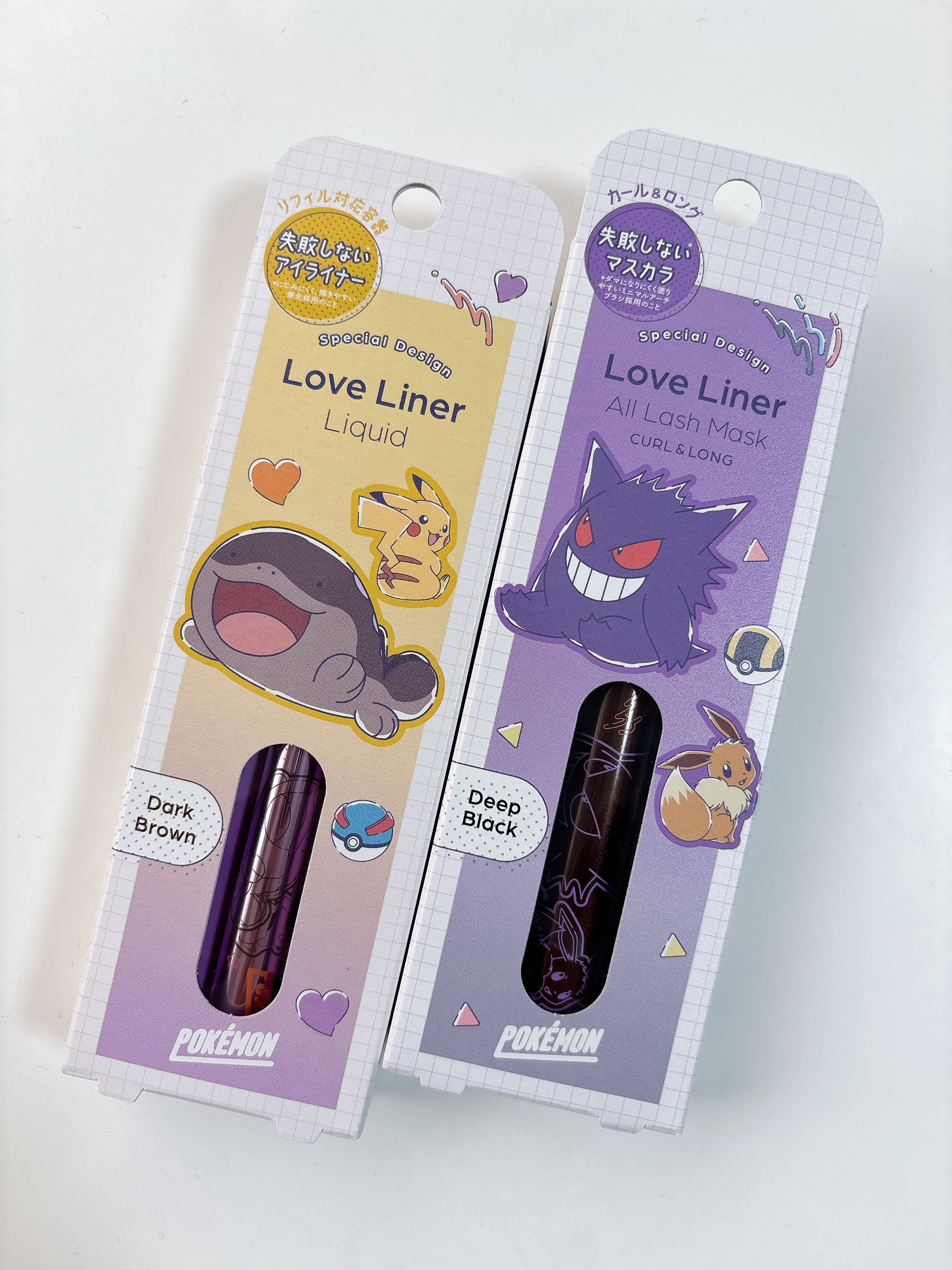 オールラッシュ マスク カール＆ロング＜マスカラ＞ ディープブラック(ポケモンデザイン)【限定】/ラブ・ライナー/マスカラを使ったクチコミ（1枚目）