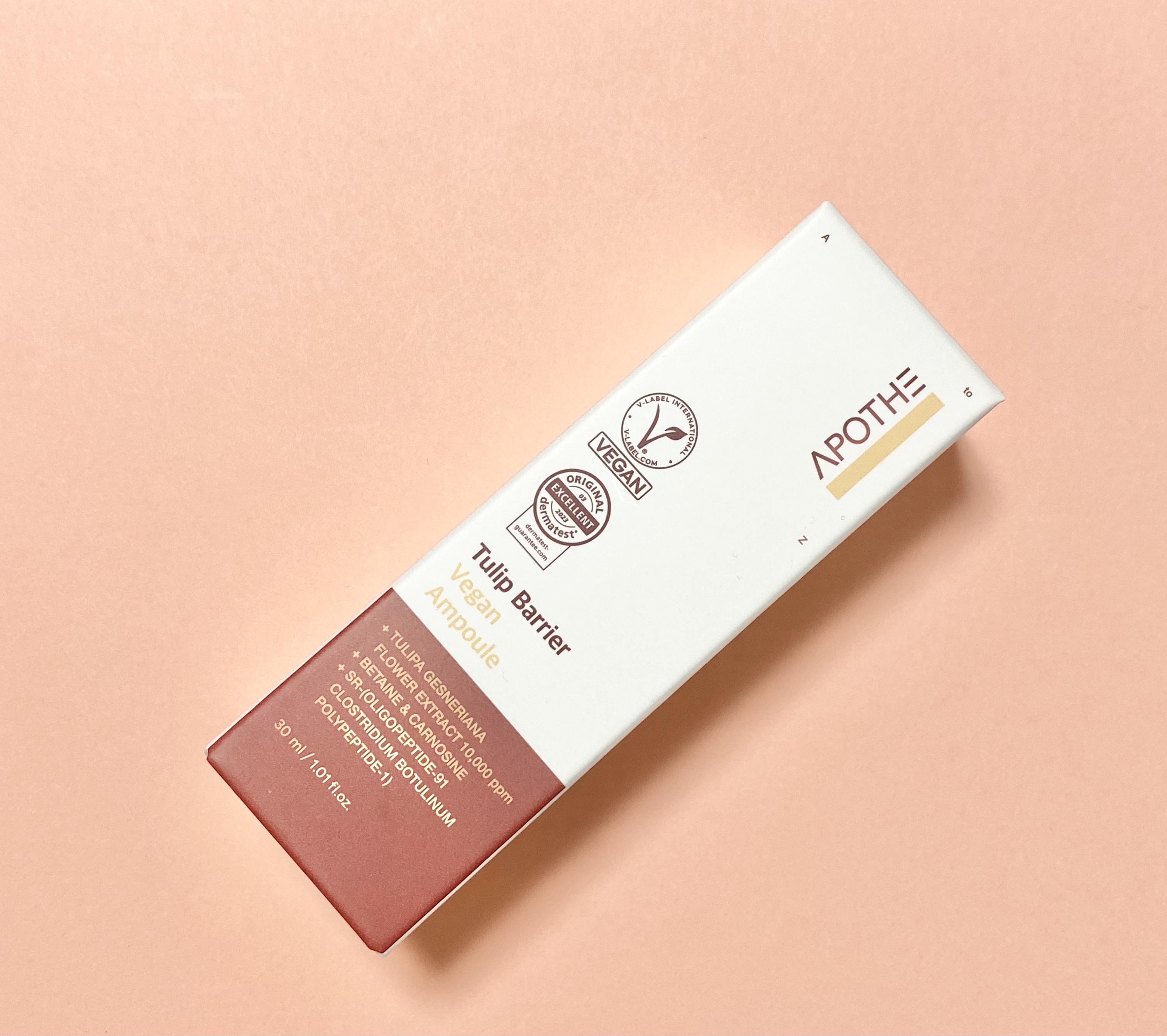 チューリップバリアビーガンアンプル /APOTHE/美容液を使ったクチコミ（1枚目）