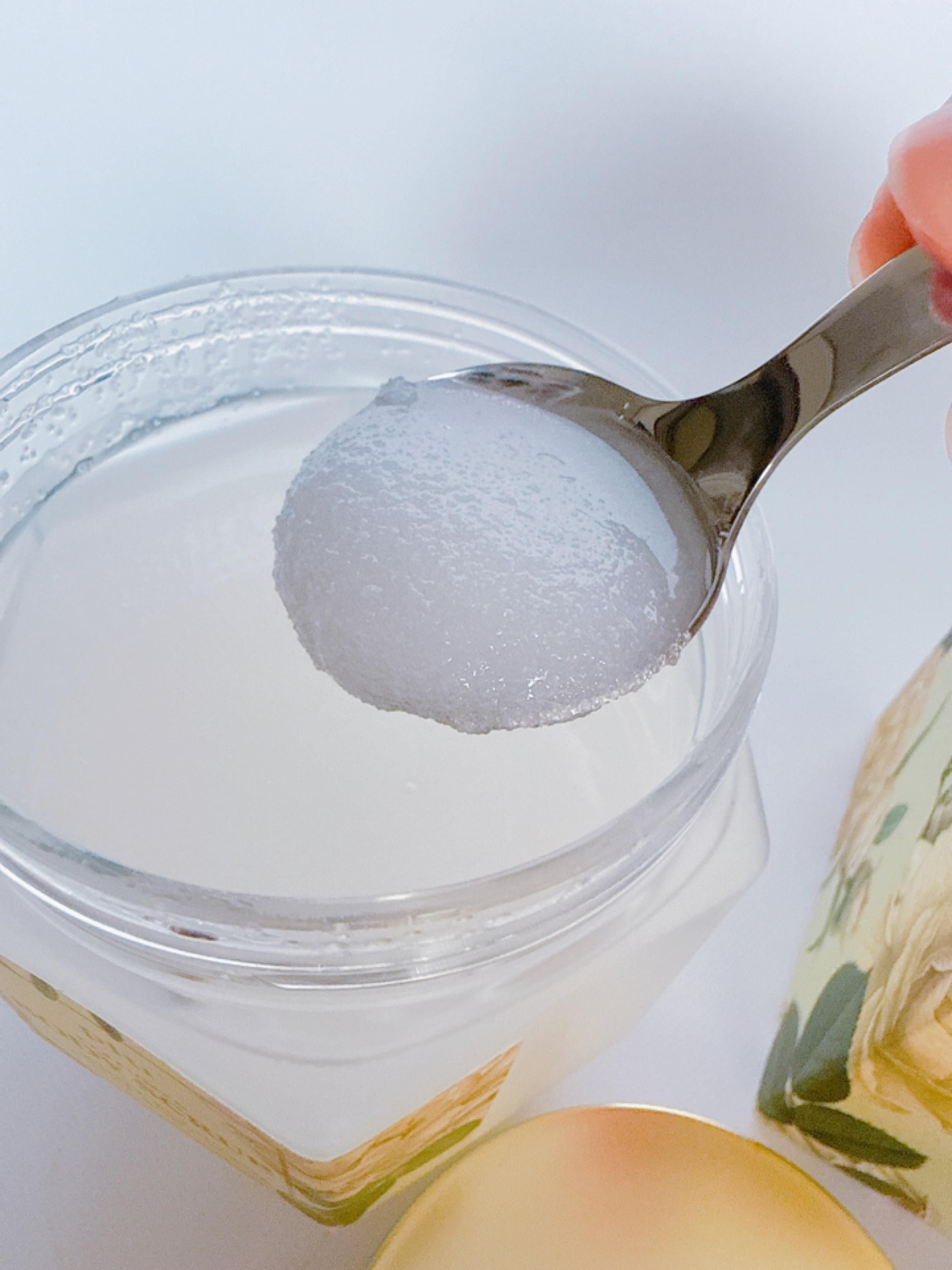 パヒュームドボディスクラブ ホワイトブラン/plu/ボディスクラブを使ったクチコミ（2枚目）