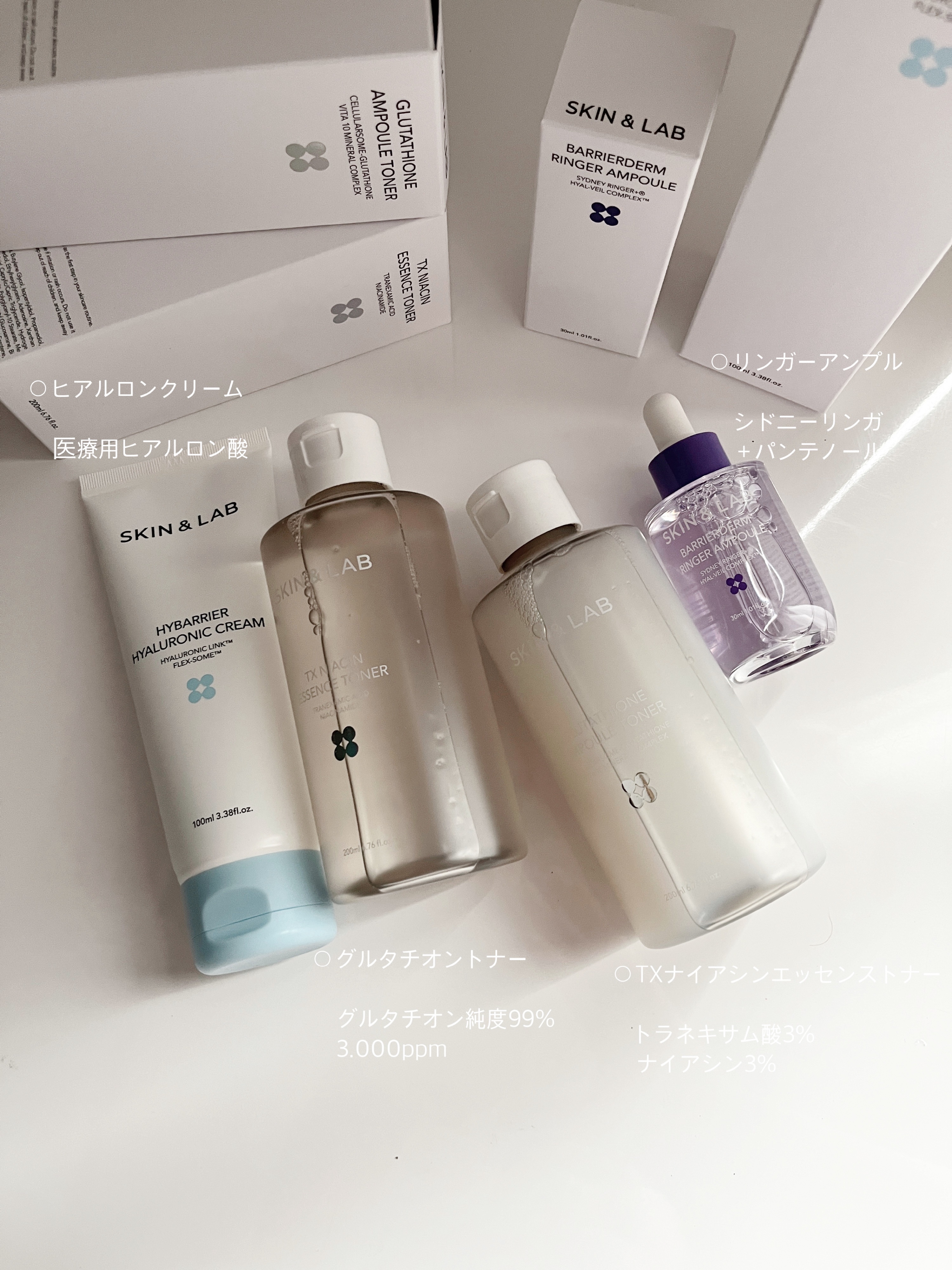 バリアダームリンガーアンプル/SKIN&LAB/美容液を使ったクチコミ（1枚目）