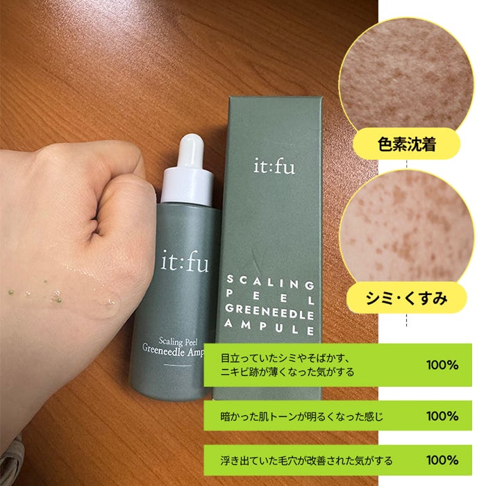 ユキのビューティー勉強部屋 on LIPS 「\イッピュグリーンニードルセラム30ml/「塗るとチクッ、はじ..」(4枚目)