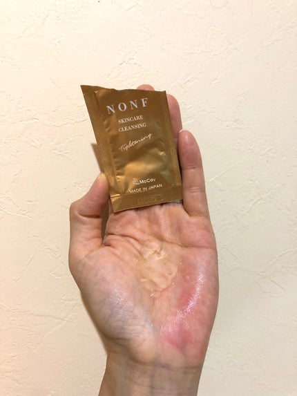 NONFスキンケア クレンジング/NONF/クレンジングジェルを使ったクチコミ(2枚目)