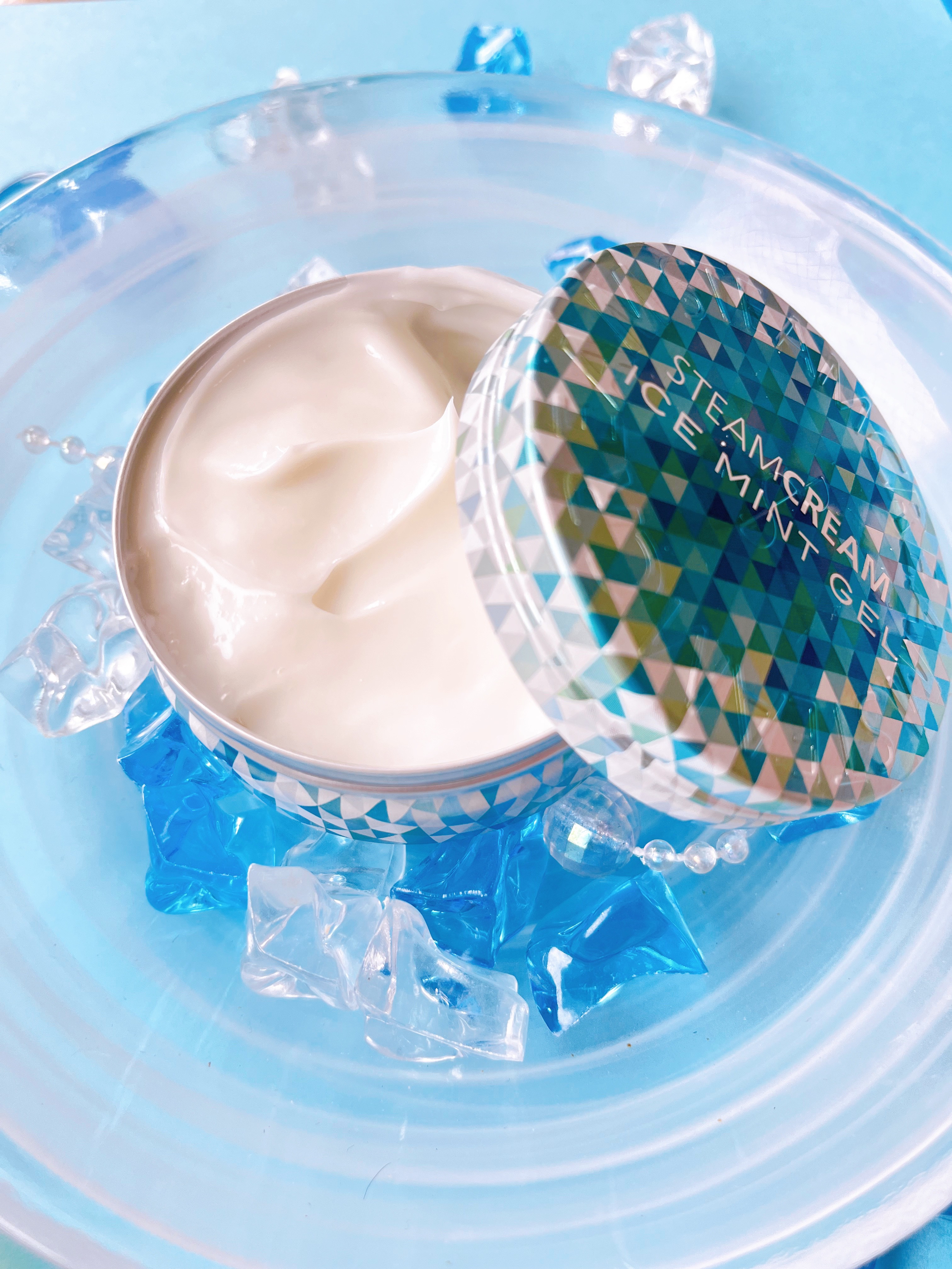 スチームクリーム アイスミント ジェル/STEAMCREAM/ボディローションを使ったクチコミ（2枚目）