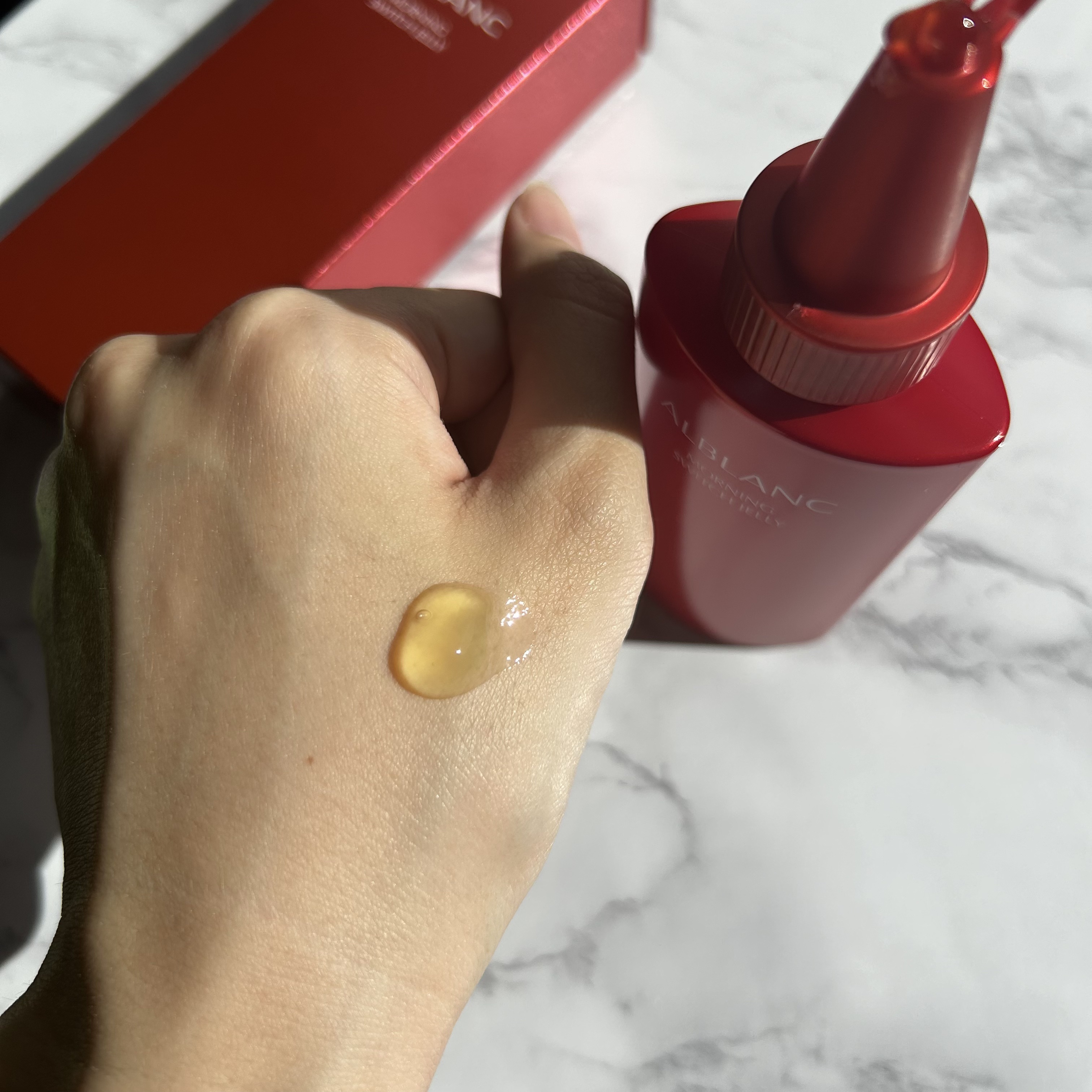 モーニング スイッチジュレ/ALBLANC/美容液を使ったクチコミ（2枚目）