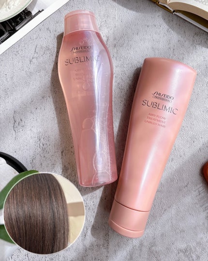 エアリーフロー シャンプー/トリートメント/サブリミック/サロンシャンプーを使ったクチコミ(8枚目)