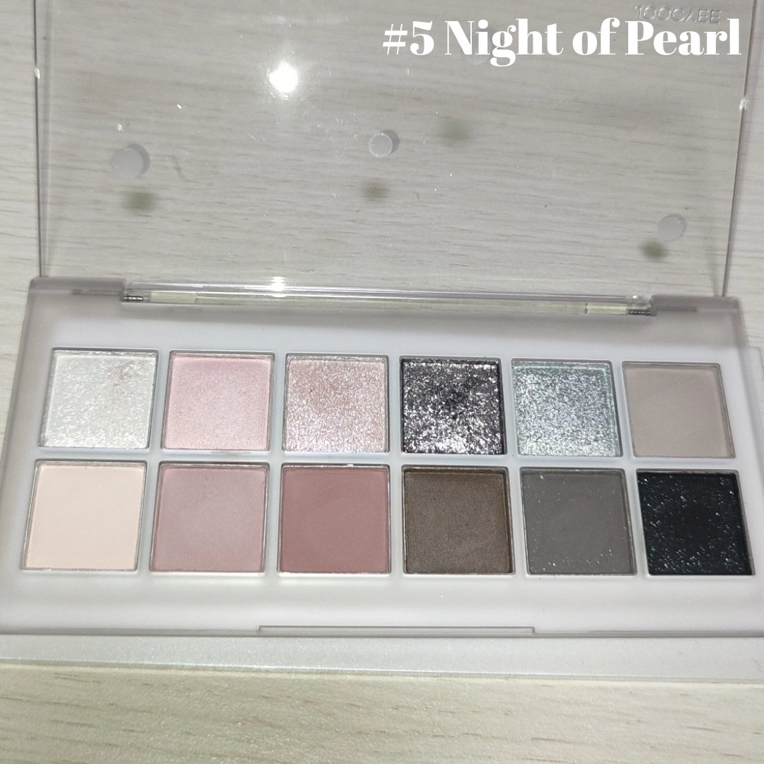 12 Shades Eyeshadow Palette/Joocyee/パウダーアイシャドウを使ったクチコミ（2枚目）