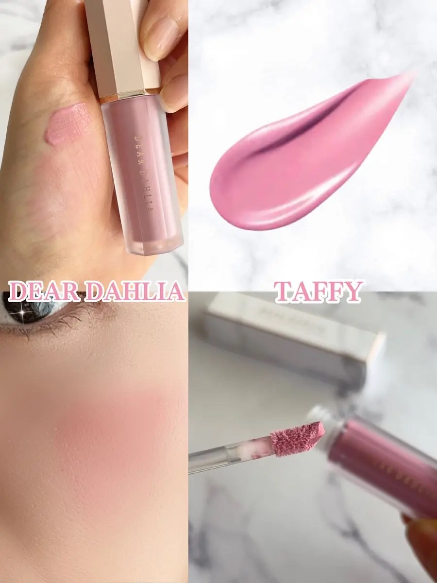 ペタルドロップリキッドブラッシャー/DEAR DAHLIA/リキッドチークを使ったクチコミ（2枚目）