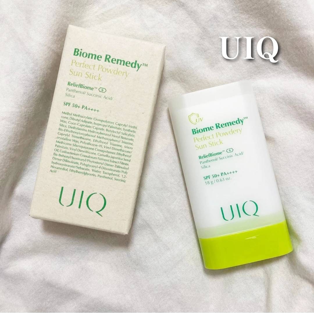 バイオームパーフェクトさらさらUVスティック/UIQ/日焼け止めスティックを使ったクチコミ（1枚目）
