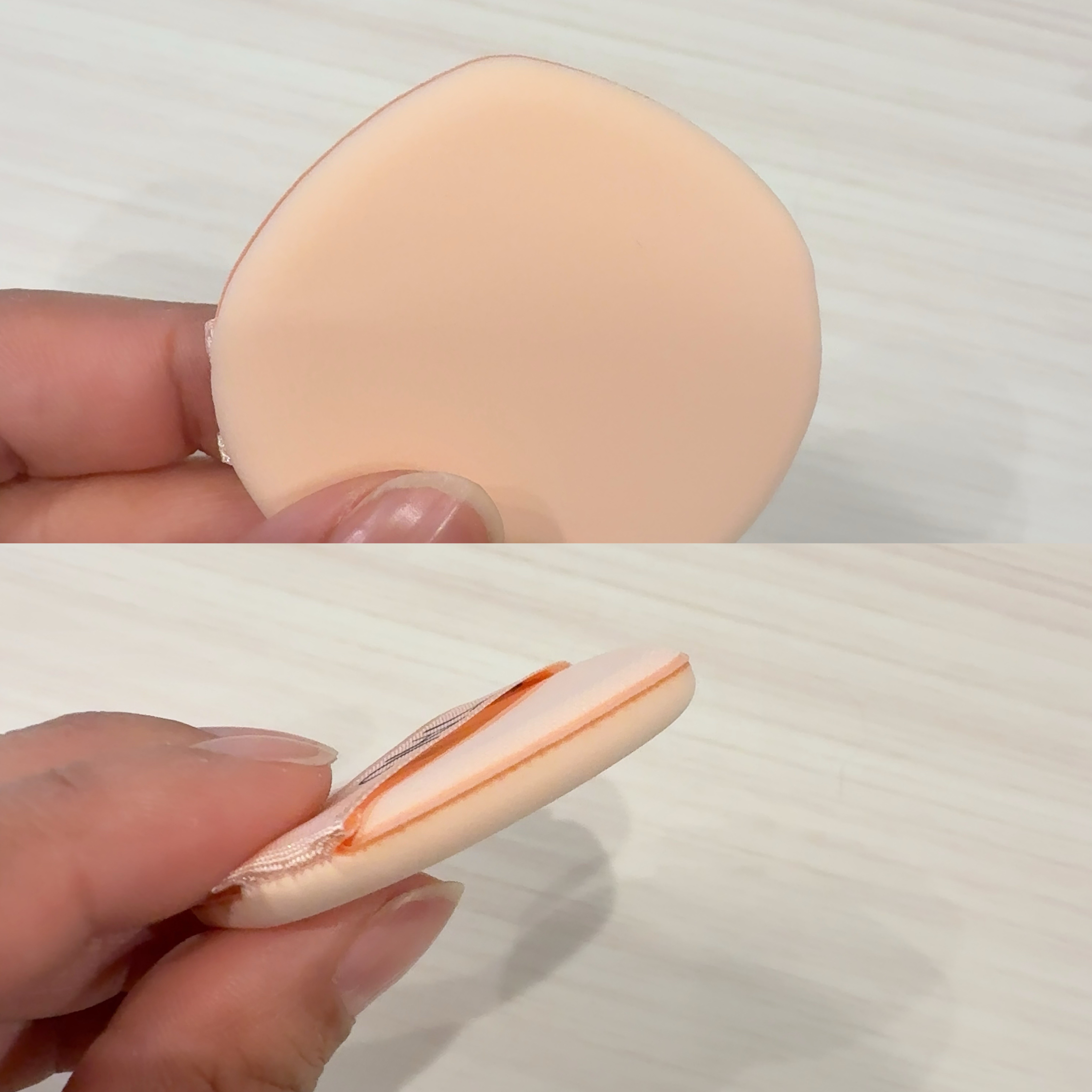 ベルベットカバークッション/TAG/クッションファンデーションを使ったクチコミ（2枚目）