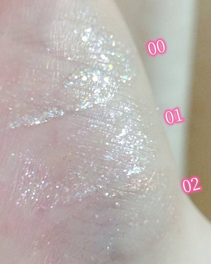 グリッターアイシャドウ/Dear.A/グリッターを使ったクチコミ(5枚目)