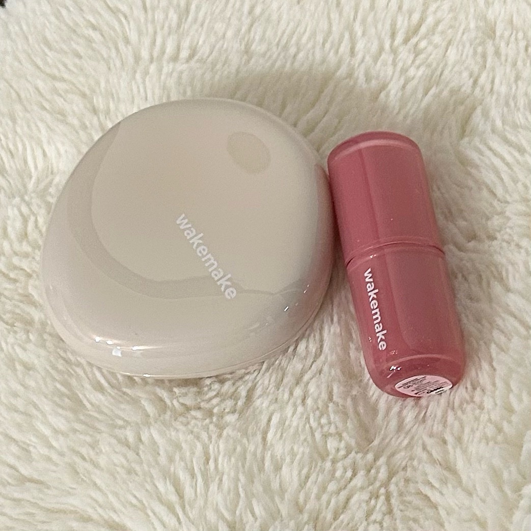 ウォータフルグロウティント/wakemake/リップティントを使ったクチコミ（1枚目）