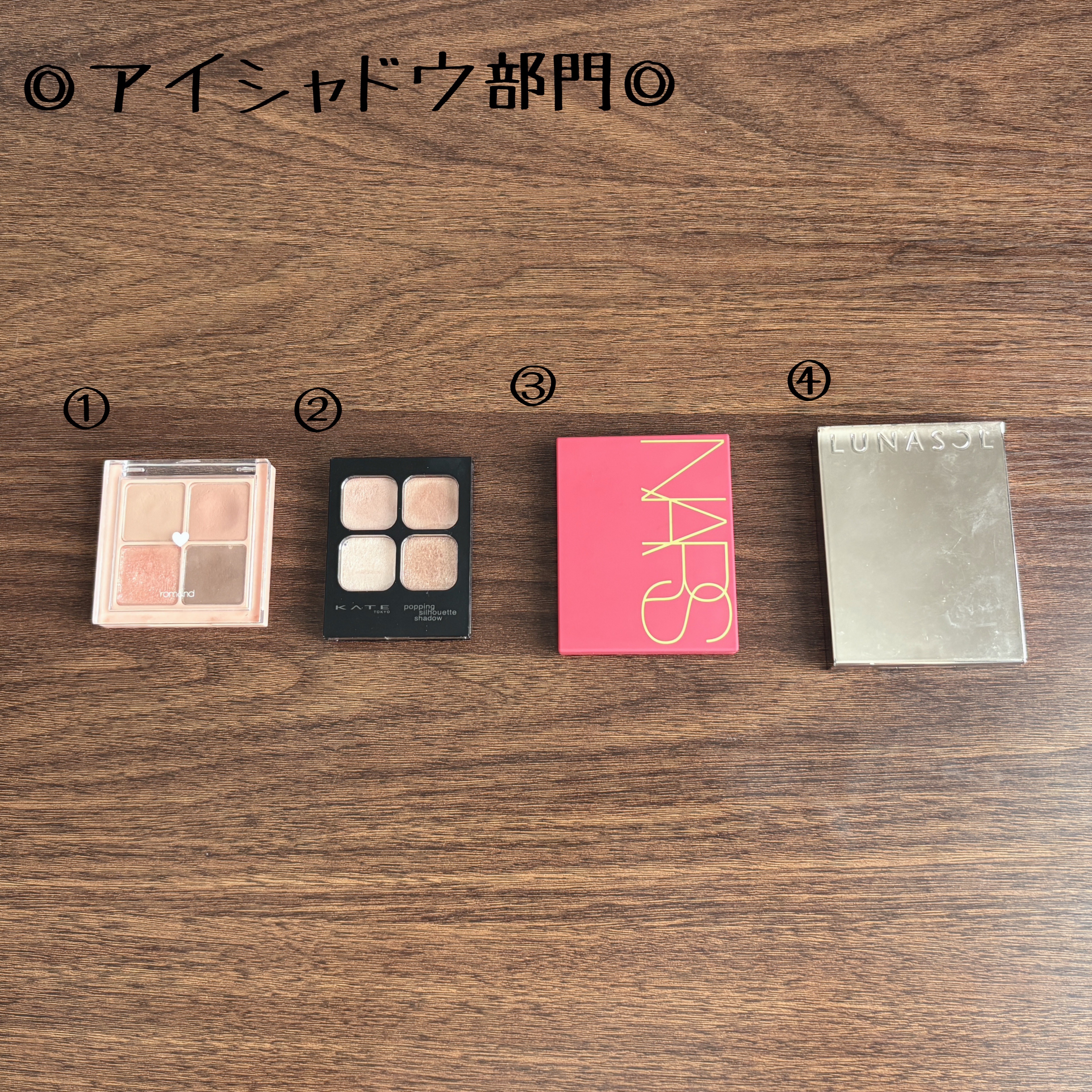 ライトリフレクティング クワッドアイシャドー/NARS/アイシャドウパレットを使ったクチコミ（2枚目）