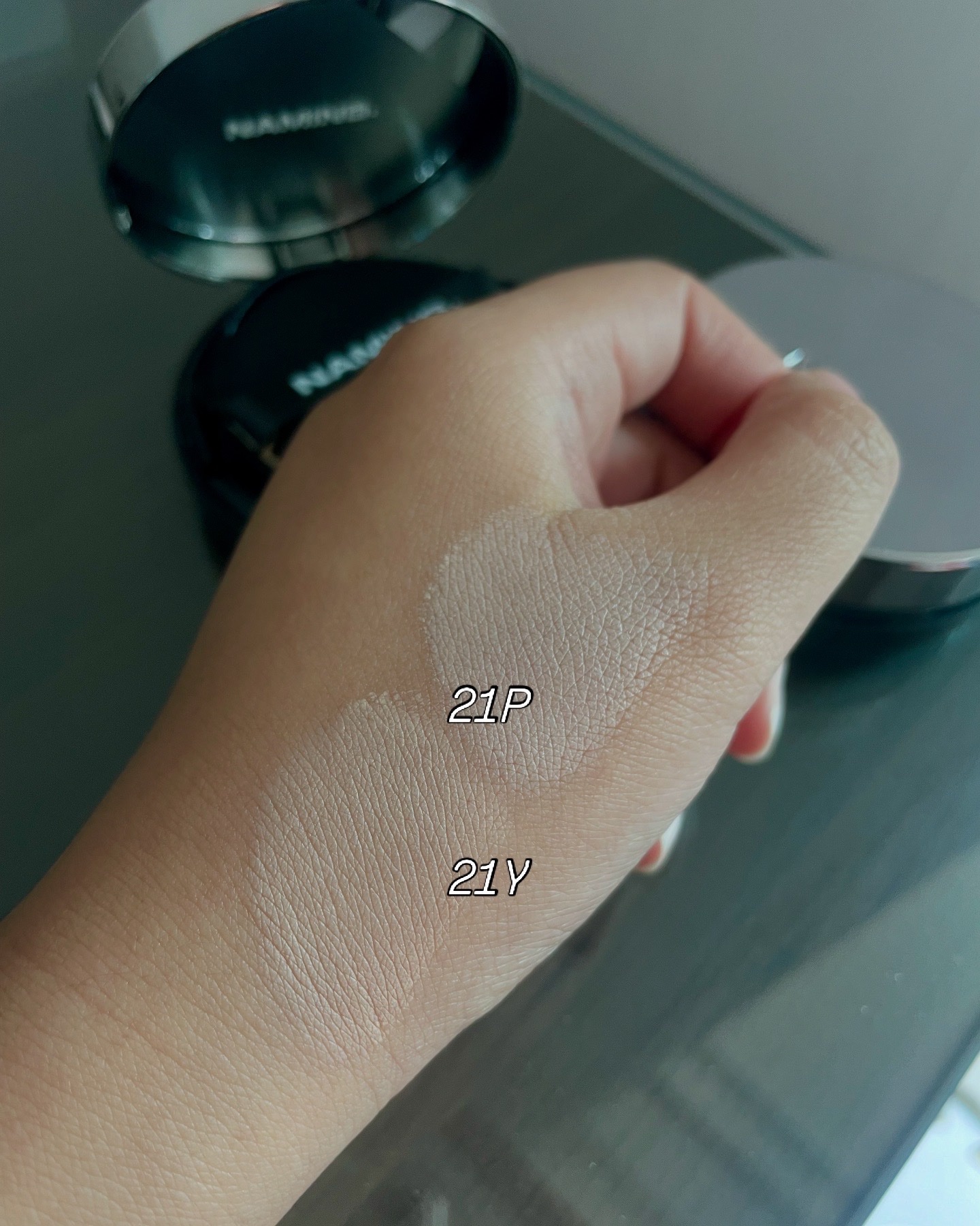 ネーミング レイヤード フィットクッション/NAMING./クッションファンデーションを使ったクチコミ（3枚目）