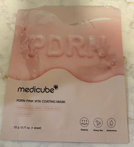 PDRNピンクビタコーティングマスク/MEDICUBE/シートマスク・パックを使ったクチコミ(1枚目)