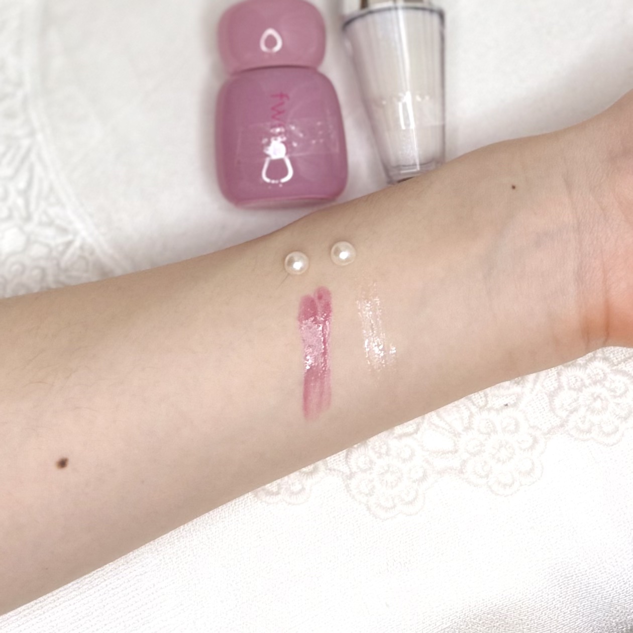 ジルスチュアート サムシングピュアブルー リップブーケ セラム/JILL STUART/リップ美容液を使ったクチコミ（2枚目）