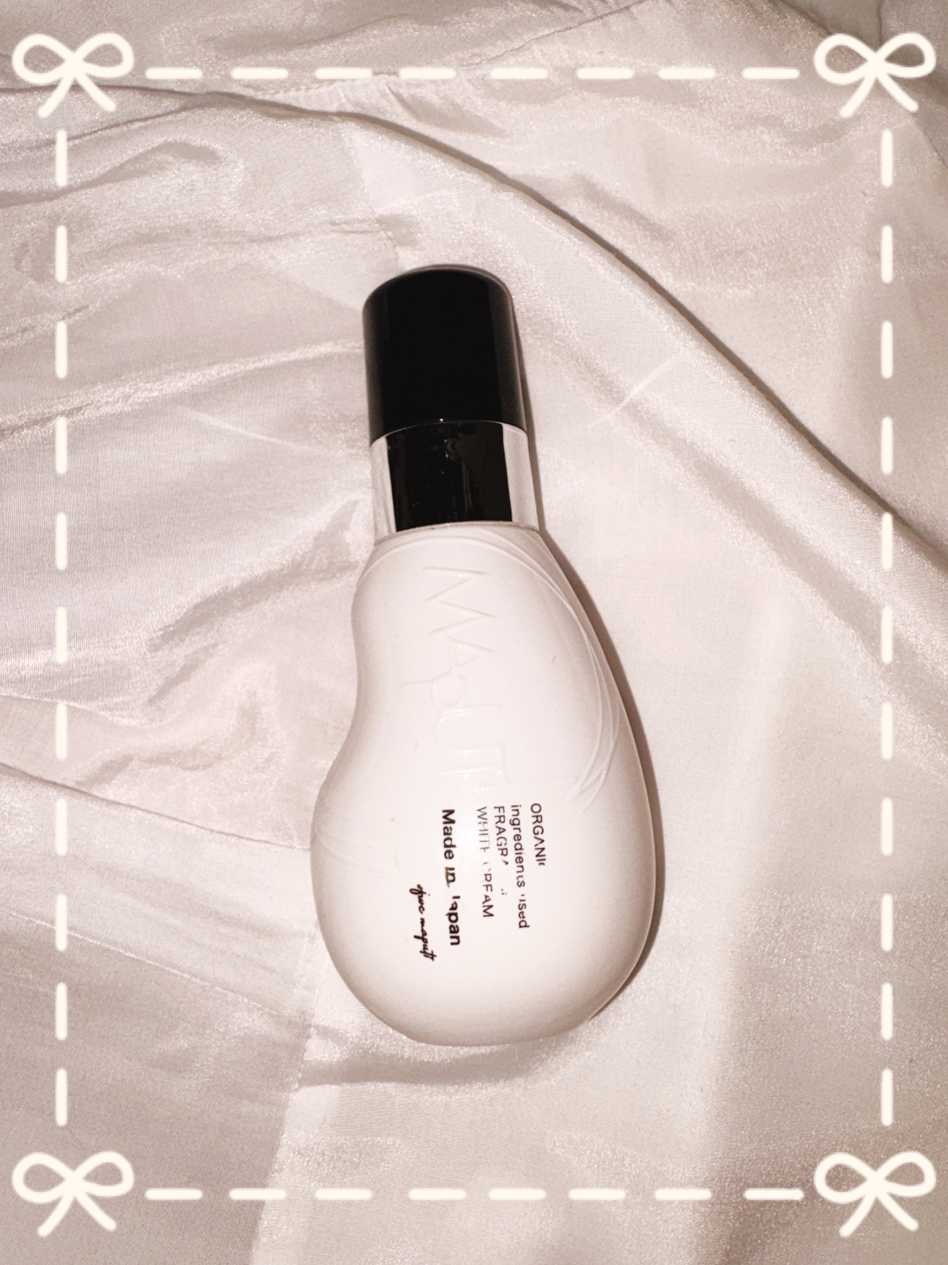 オーガニックフレグランスホワイトクリーム/MAPUTI/デリケートゾーンケアを使ったクチコミ（1枚目）