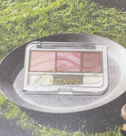 ライティングアップアイシャドウ/CEZANNE/アイシャドウを使ったクチコミ(4枚目)