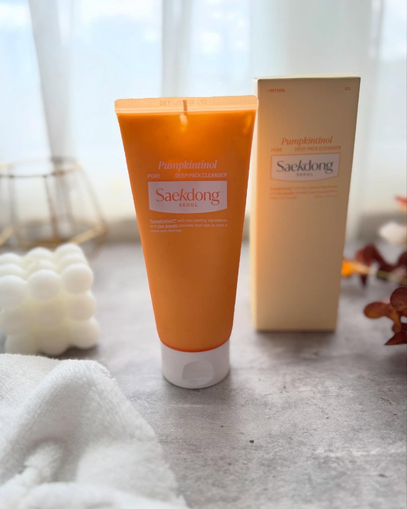 PUMPKINTINOL パッククレンザー/Saekdong SEOUL/洗顔フォームを使ったクチコミ(1枚目)