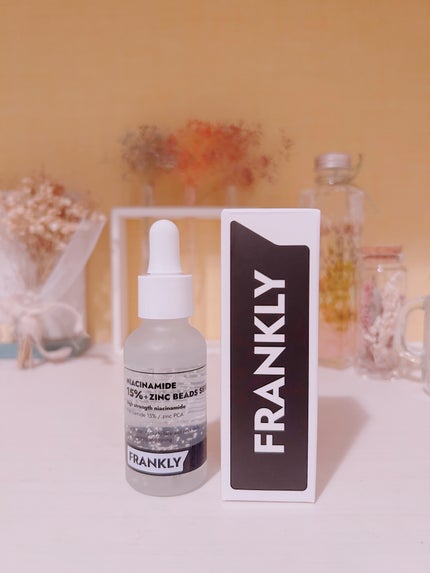 ナイアシンジンクビーズセラム/Frankly/美容液を使ったクチコミ(1枚目)