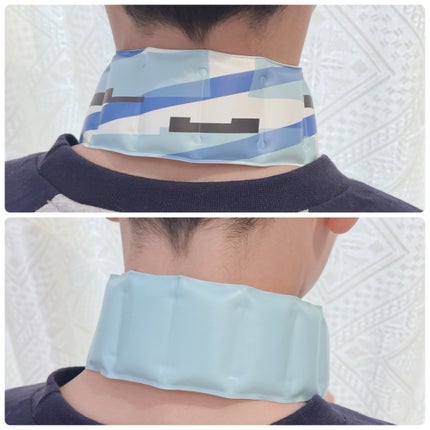 yui on LIPS 「28度以下で自然凍結🧊/ICEb-COOL クールスカーフ ブ..」(6枚目)