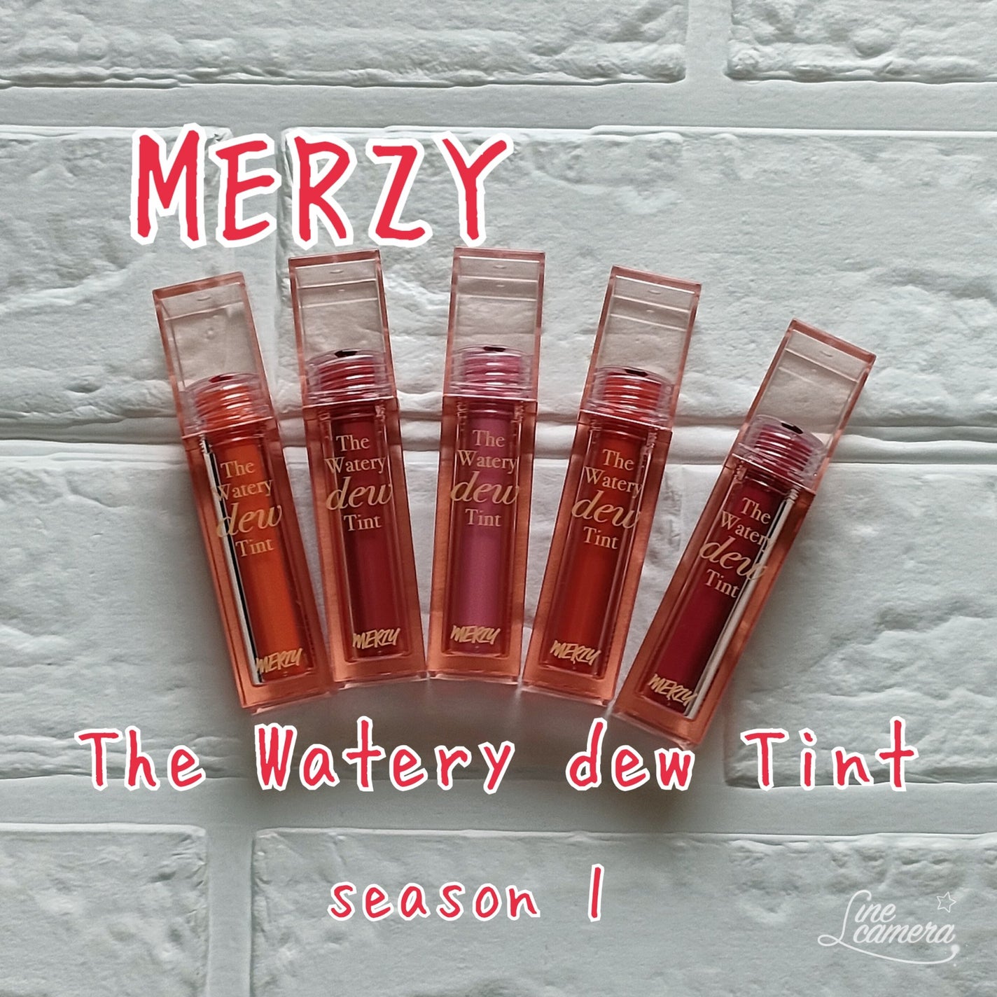 ザ ウォータリーデューティント/MERZY/リップティントを使ったクチコミ(1枚目)